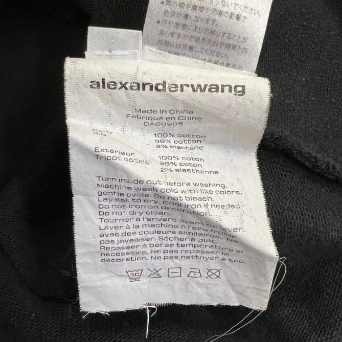 Alexander Wang ロゴハイネックスウェット トレーナー アレキサンダー