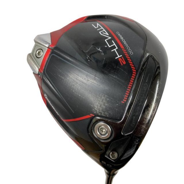 【中古】 テーラーメイド STEALTH2 9° ドライバー DR TENSEI RED TM50(STEALTH DR) (フレックスS) メンズ 男性用 右利き 右用 Cランク ゴルフクラブ