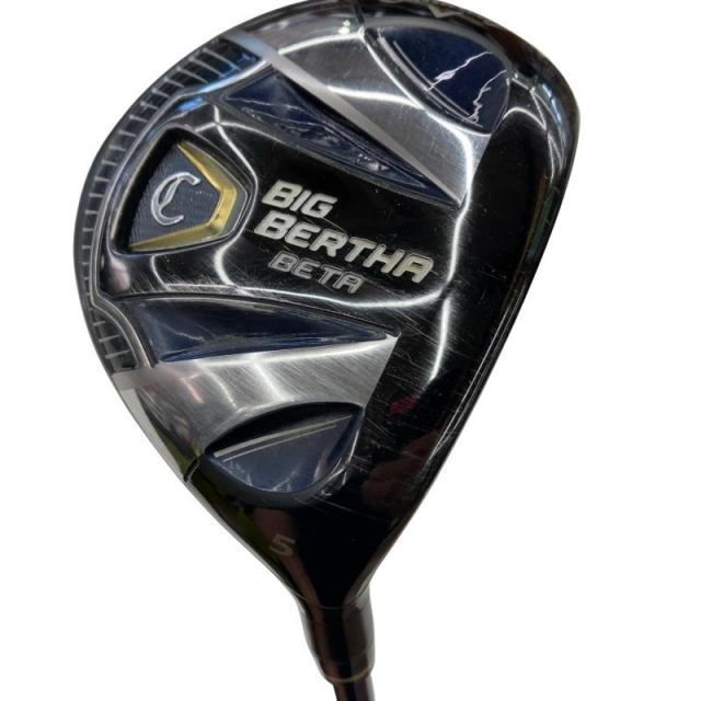 【中古】 キャロウェイ BIG BERTHA(2016) BETA 5W フェアウェイウッド FW GP for BIG BERTHA(フェアウェイ) (フレックスR) メンズ 男性用 右利き 右用 Cランク ゴルフクラブ 7,598円