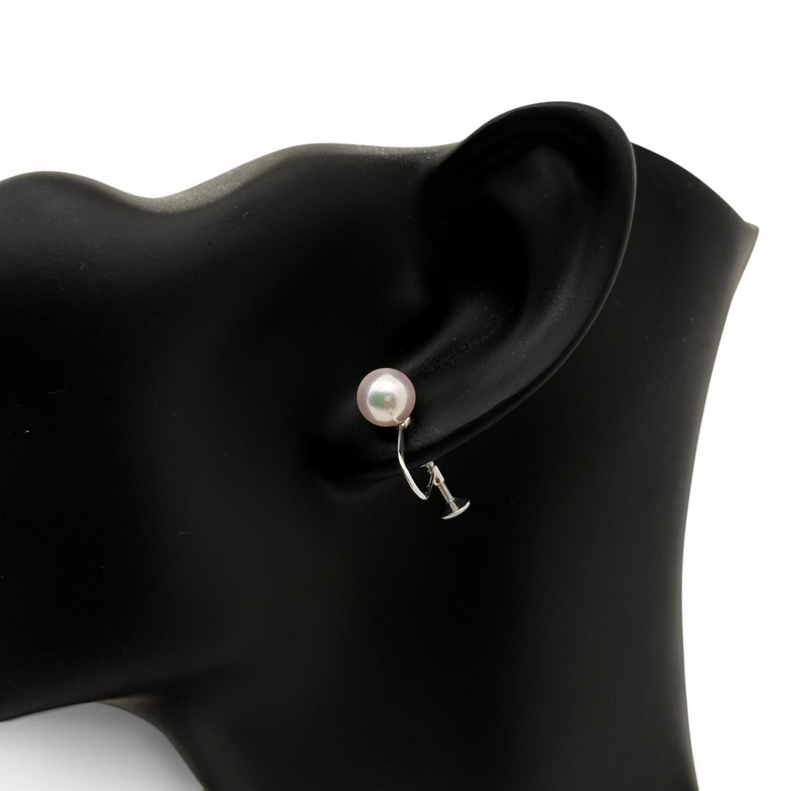 MIKIMOTO ミキモト 2.4g パール 約7.3mm×2 レディース イヤリング 37,505円