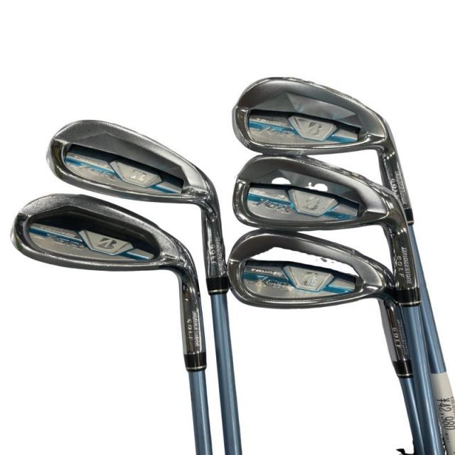 【中古】 ブリヂストン TOUR B JGR(ブルー) 5S レディース アイアンセット IR Air Speeder L(アイアン) (フレックスA) レディース 女性用 右利き 右用 Cランク ゴルフクラブ