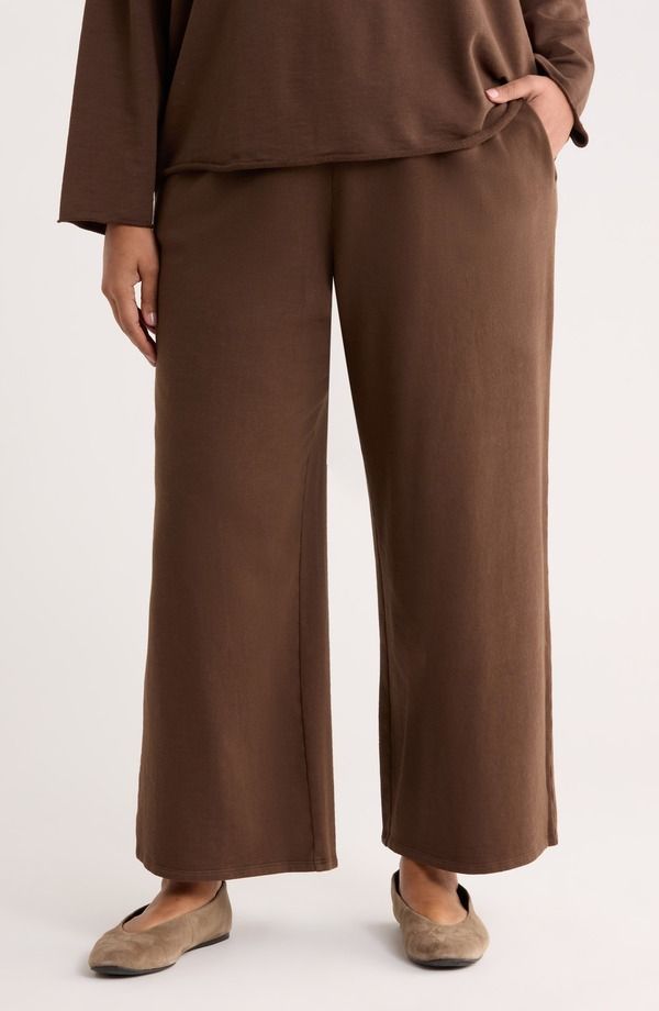 エイリーンフィッシャー レディース ボトムス レギンス ワイドレッグ パンツ パイル コットン Eileen Fisher Garment Dyed Organicotton Terry Wide L 34,320円