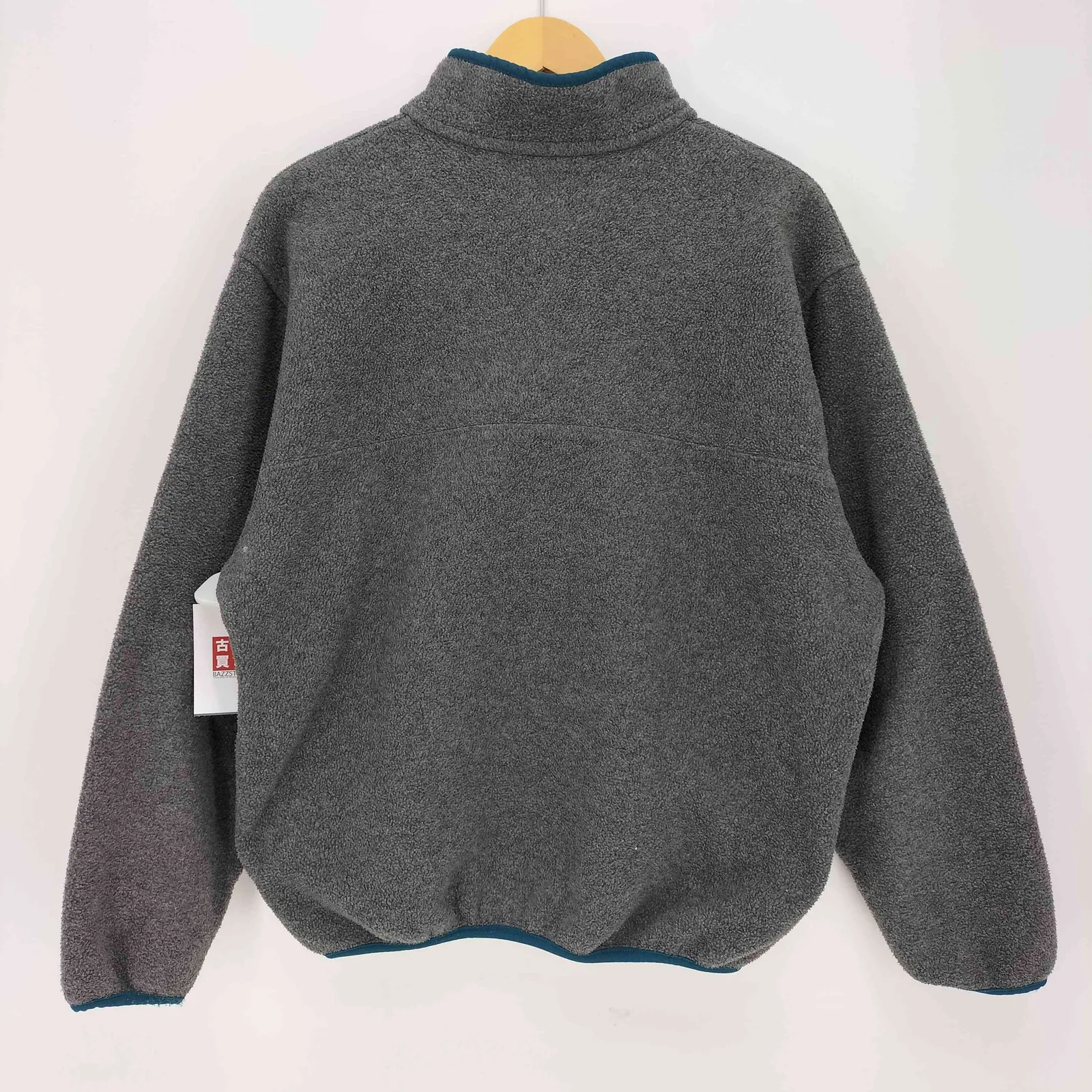 エルエルビーン L.L.Bean 90s ロゴ刺繍 バイカラー フリース スナップT 
