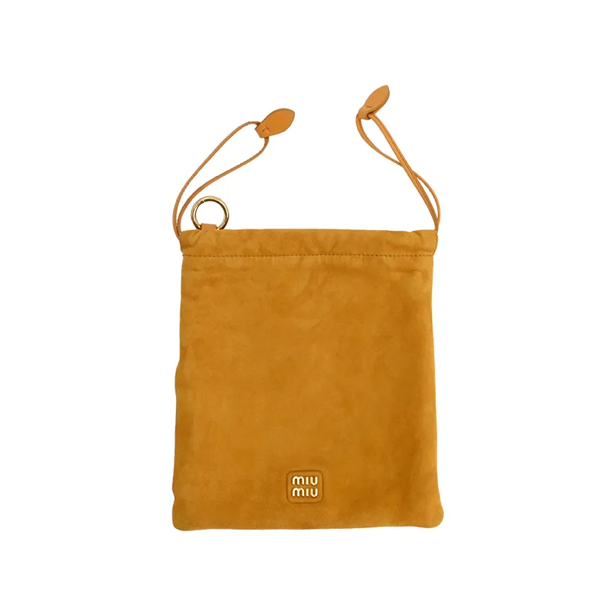 MIU MIU ミュウミュウ ポーチ 巾着ポーチ 5GN010(未使用に近い) 中古 
