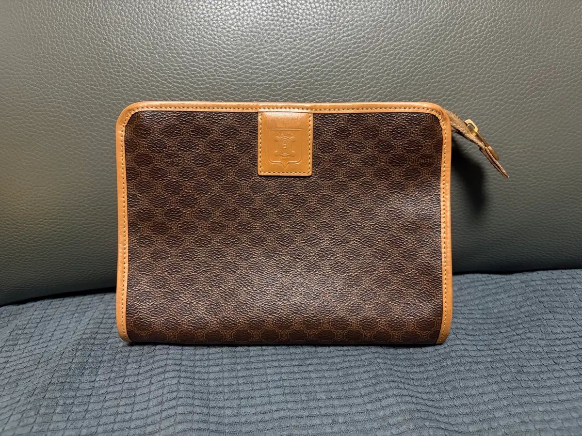 Celine セリーヌ マカダム クラッチバッグ