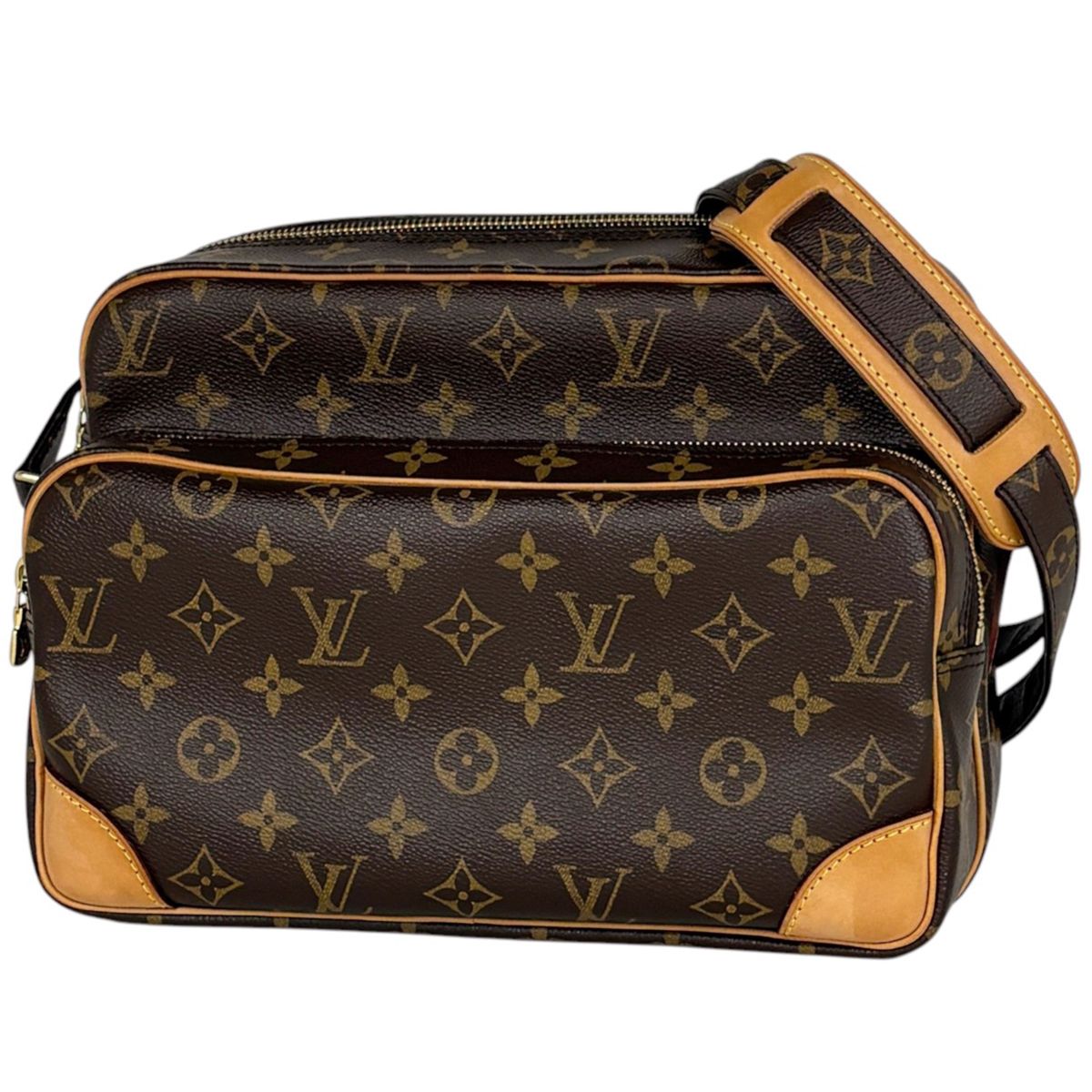 ルイ・ヴィトン Louis Vuitton ナイル ショルダーバッグ モノグラム ブラウン M45244 レディース 【中古】