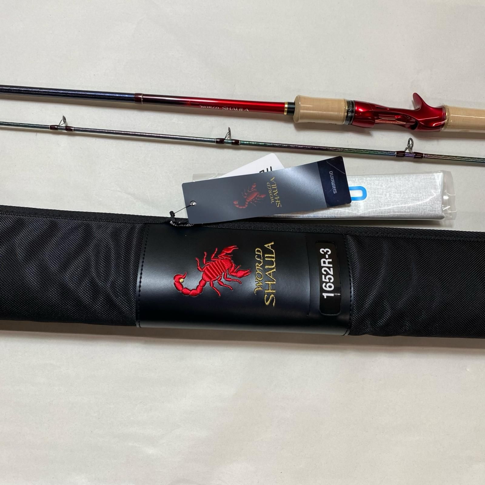 SHIMANO シマノ バスロッド 18ワールドシャウラ 1652R-3 38114