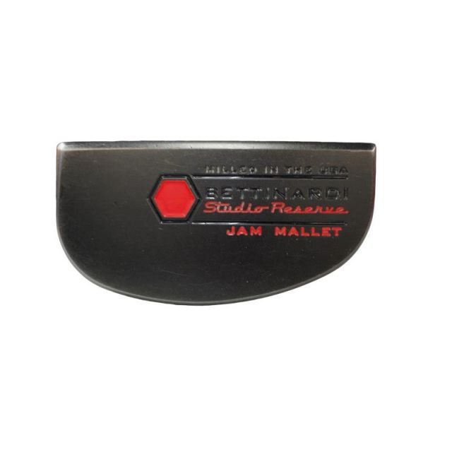 【中古】 ベティナルディ Studio Reserve JAM Mallet(インサートなし) 34インチ パター PT スチール (フレックスその他) メンズ 男性用 右利き 右用 Cランク ゴルフクラブ