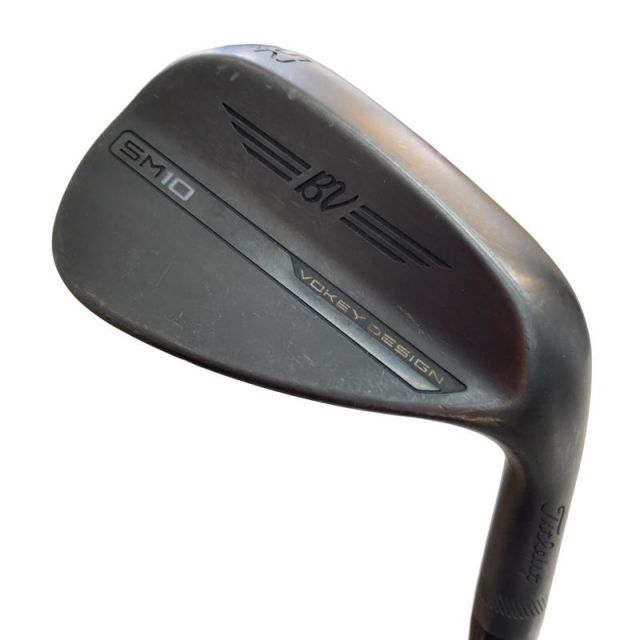 【中古】 タイトリスト VOKEY SPIN MILLED SM10 ジェットブラック 52°/12°F ウェッジ WG NS PRO 950GH neo (フレックスS) メンズ 男性用 右利き 右用 Cランク ゴルフクラブ