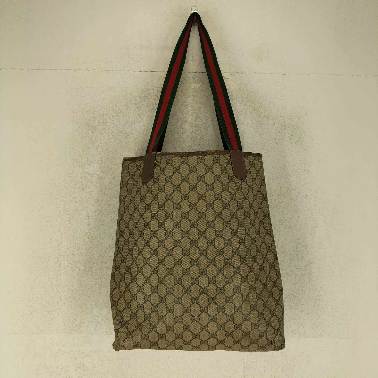 グッチ GUCCI オールド GGスプリーム シェリーライン トートバッグ old 
