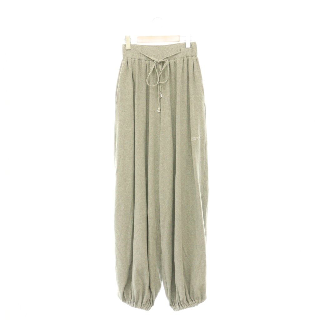 ザレッドスレッド THEREDTHREAD emblem fold sweat pants パンツ イージー スウェット F グレー /HK ■OS