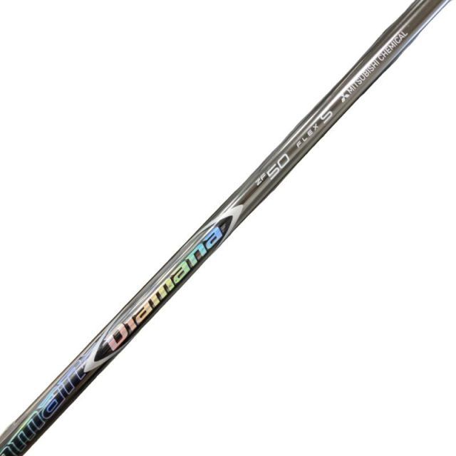 【中古】 テーラーメイドスリーブ付き(Qi4D系) 三菱ケミカル(レイヨン)ドライバー用 シャフト Diamana ZF50 (フレックスS)Bランク ゴルフクラブ