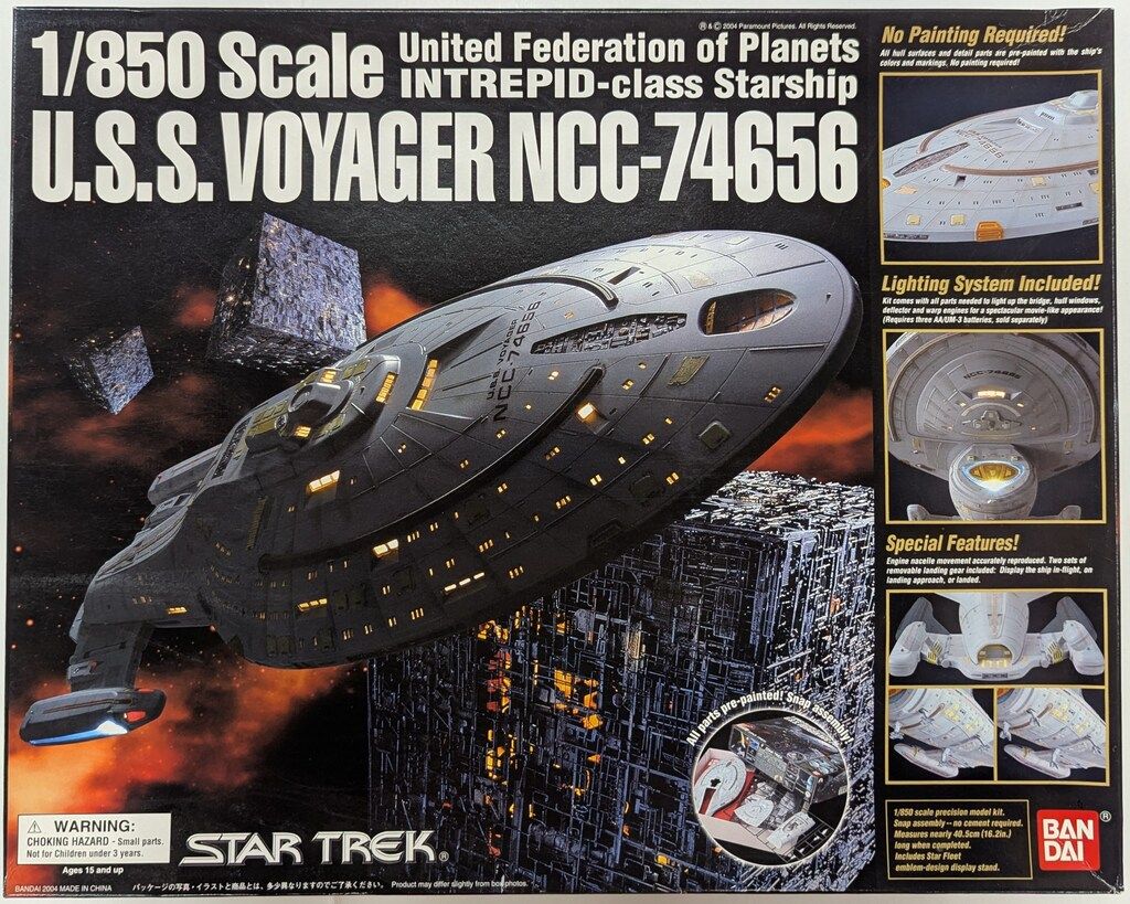 バンダイ 1/850スケール U.S.S.VOYAGER NCC-74656
