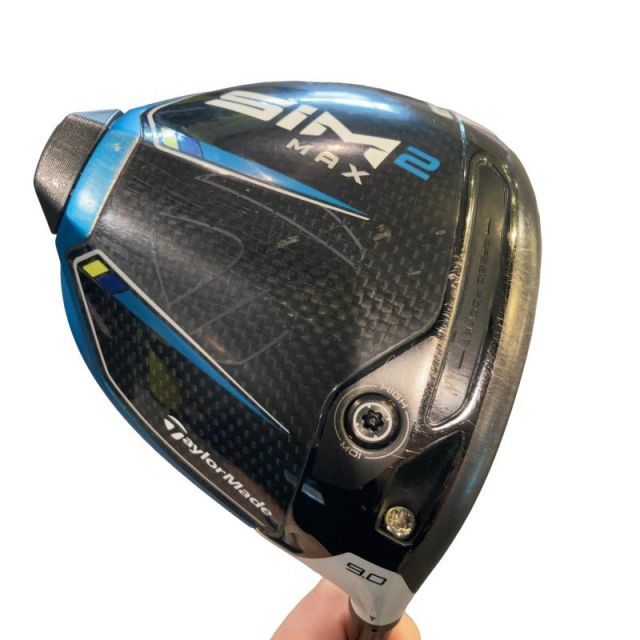 【中古】 テーラーメイド SIM2 MAX 9° ドライバー DR TENSEI BLUE TM50(SIM2 DR) (フレックスSR) メンズ 男性用 右利き 右用 Cランク ゴルフクラブ