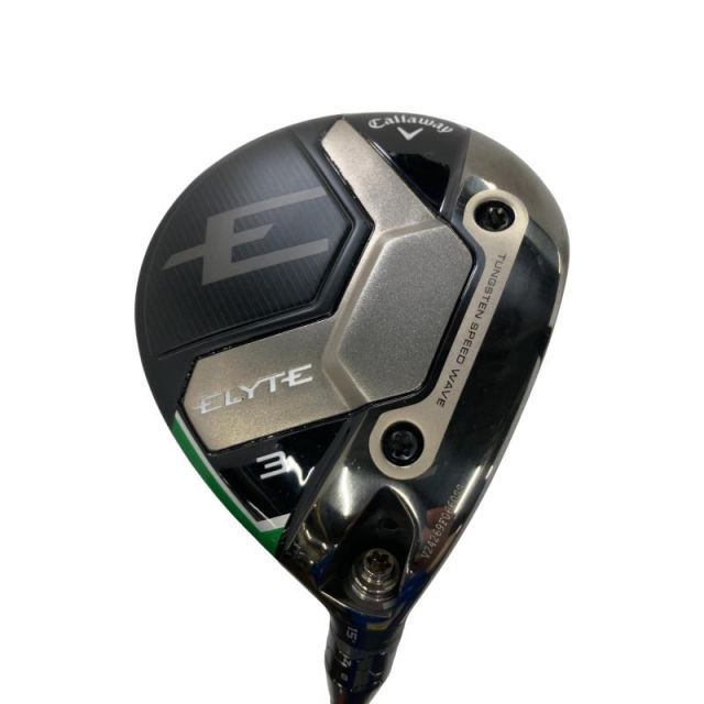 【中古】 キャロウェイ ELYTE 3W フェアウェイウッド FW VENTUS GREEN 50 for CW(ELYTE FW) (フレックスS) メンズ 男性用 右利き 右用 Cランク ゴルフクラブ