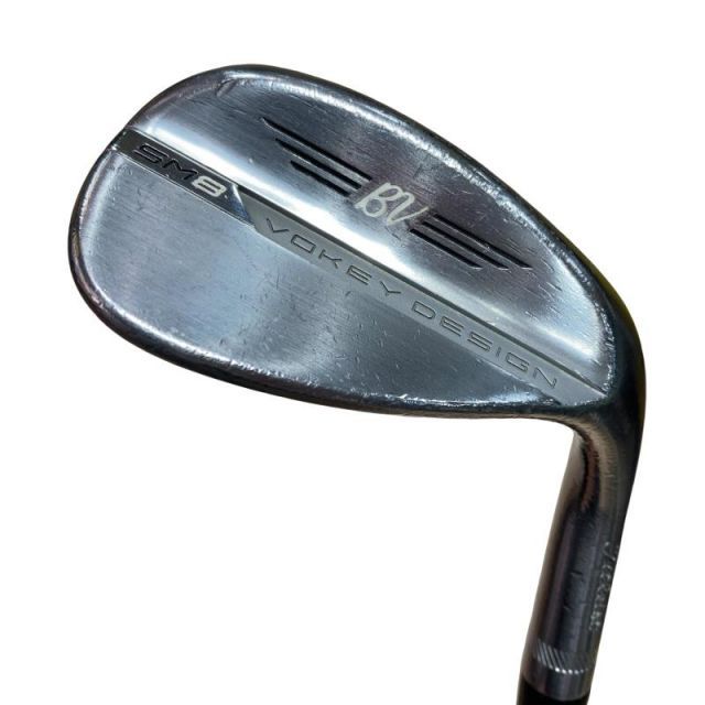 【中古】 タイトリスト VOKEY SPIN MILLED SM8 ツアークロム 58°/14°K ウェッジ WG Dynamic Gold (フレックスS) メンズ 男性用 右利き 右用 Dランク ゴルフクラブ