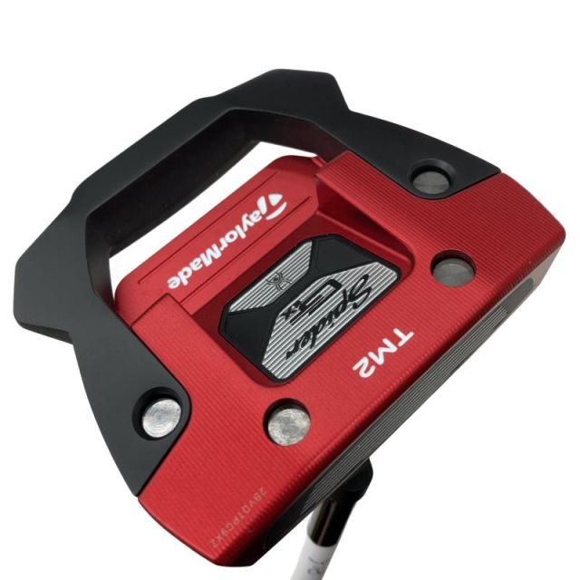 【中古】 テーラーメイド Spider GTx TRUSS RED TM2 33インチ パター PT スチール (フレックスその他) メンズ 男性用 右利き 右用 Bランク ゴルフクラブ