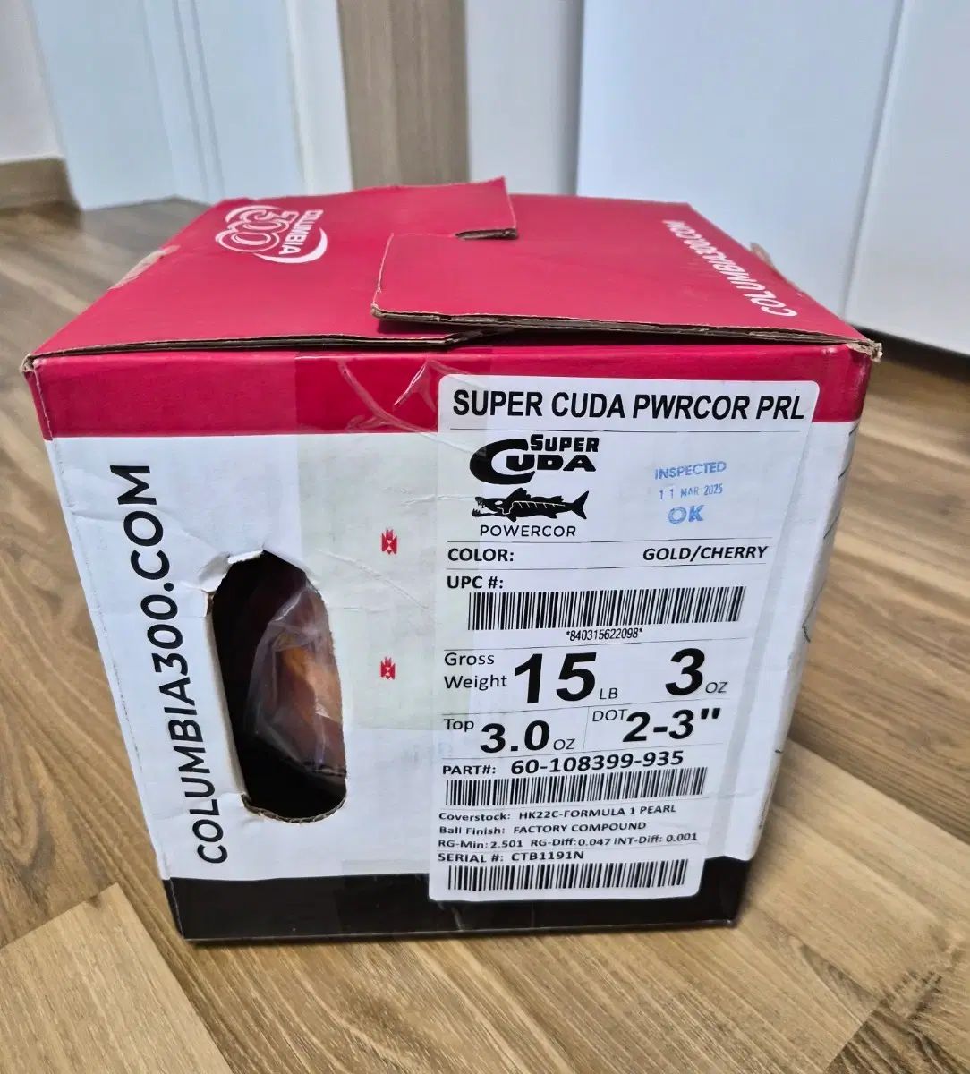 コロンビア スーパーくーだ パワーコア 15 パウンド 出品