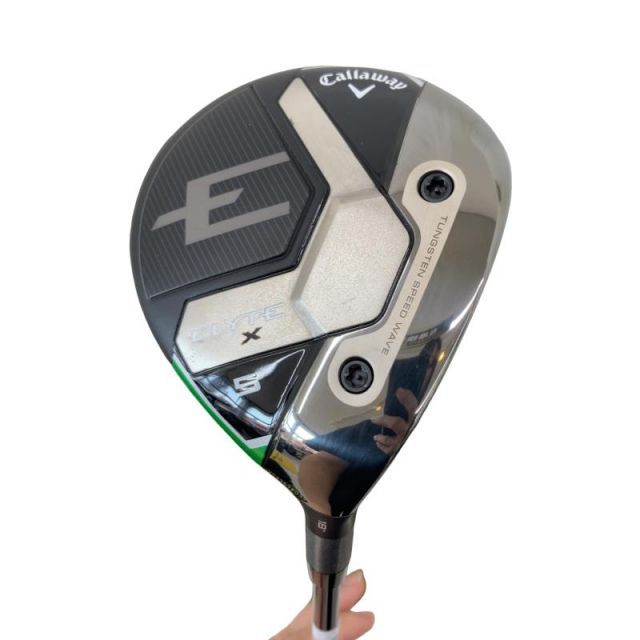 【中古】 キャロウェイ ELYTE X 5W フェアウェイウッド FW VENTUS GREEN 50 for CW(ELYTE FW) (フレックスS) メンズ 男性用 右利き 右用 Bランク ゴルフクラブ