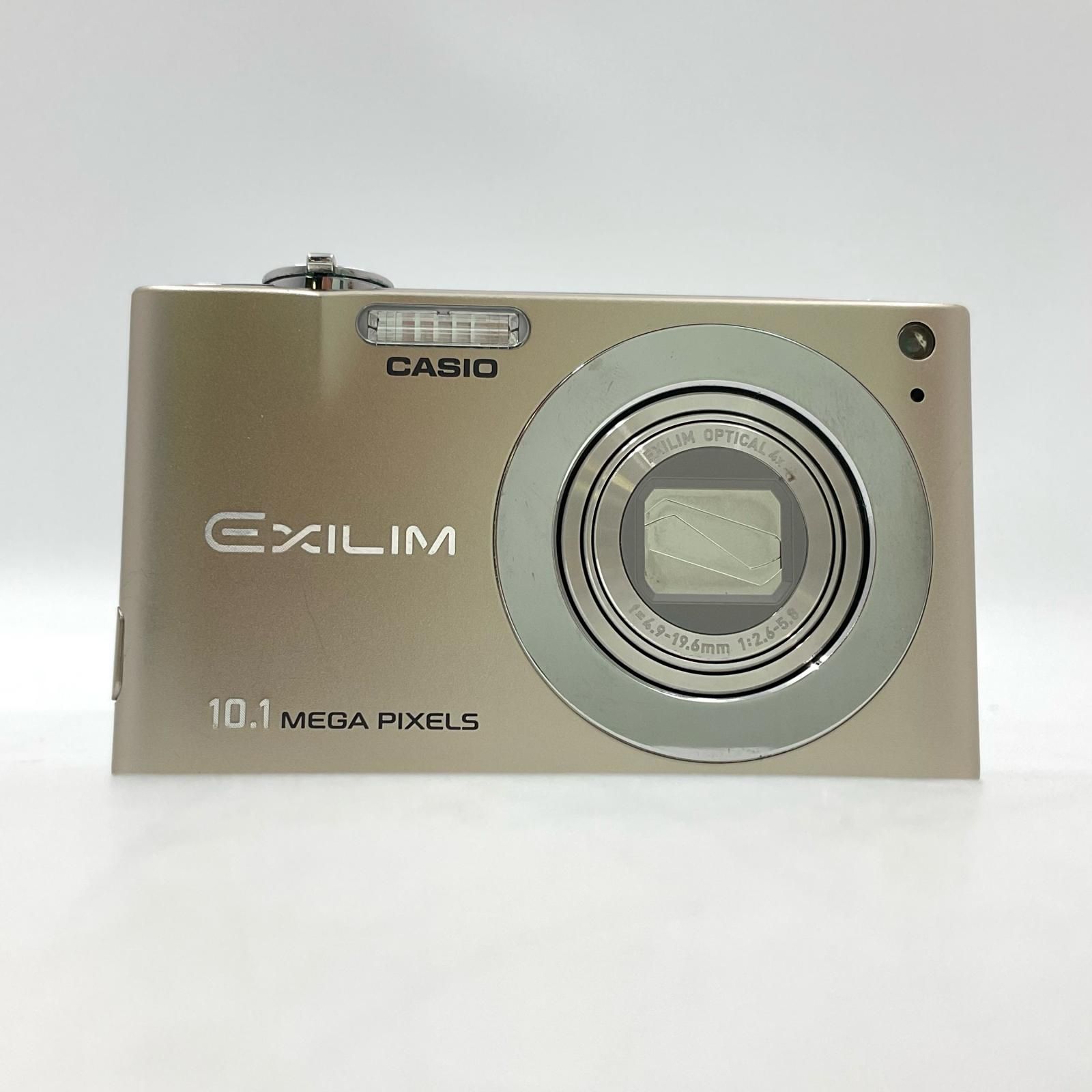 [전액 환불 보장] [가장 빠른 배송] 카시오 컴팩트 디지털 카메라 EXILIM EX-Z100 실버 작동 확인