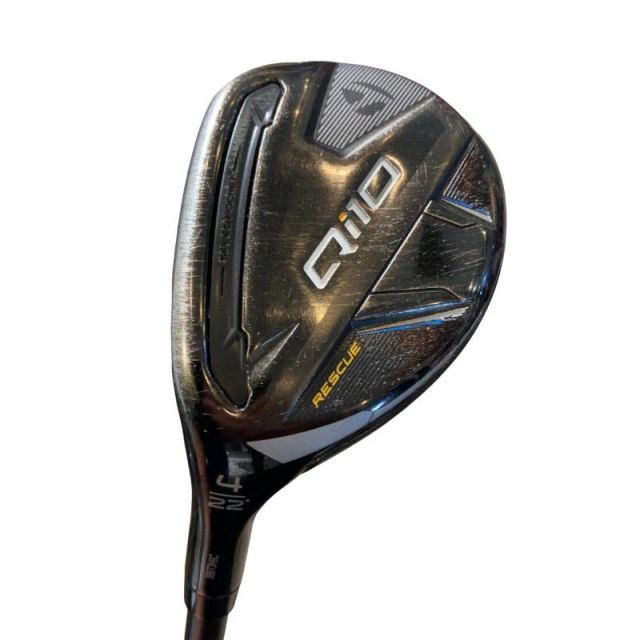 【中古】 テーラーメイド Qi10 U4 レフティ ユーティリティ UT リシャフト (フレックスその他) メンズ 男性用 左利き レフティ 左用 Cランク ゴルフクラブ