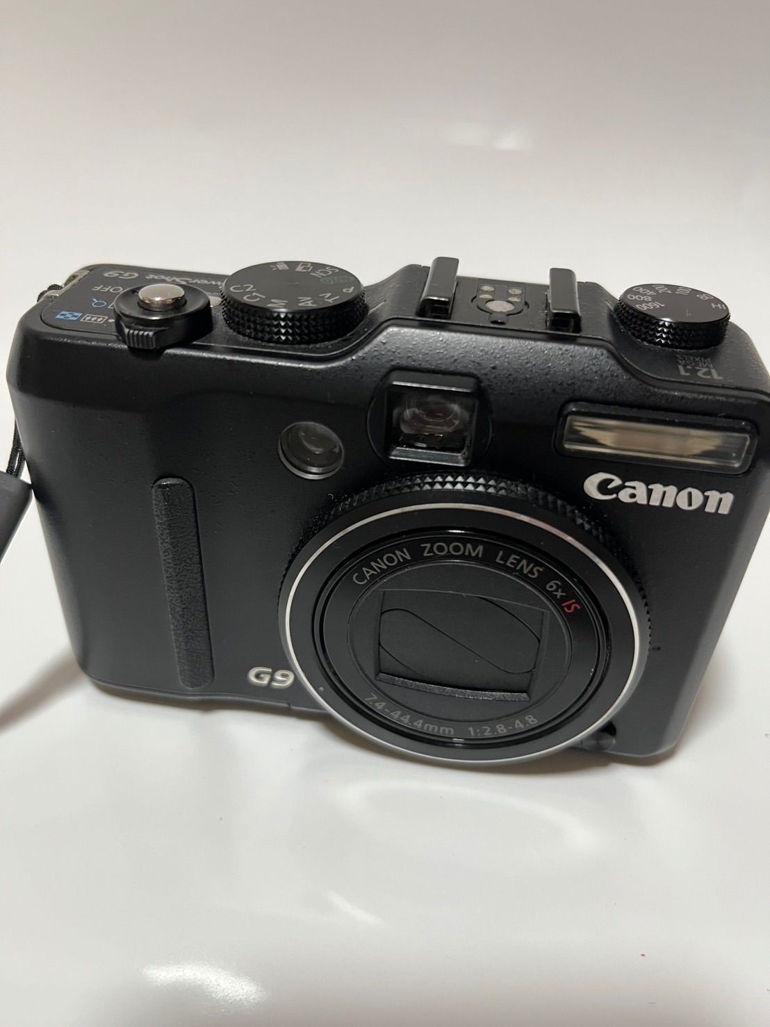 Canon PowerShot G9 디지털 카메라 블랙 작동, 충전기 사용 시 작동 확인