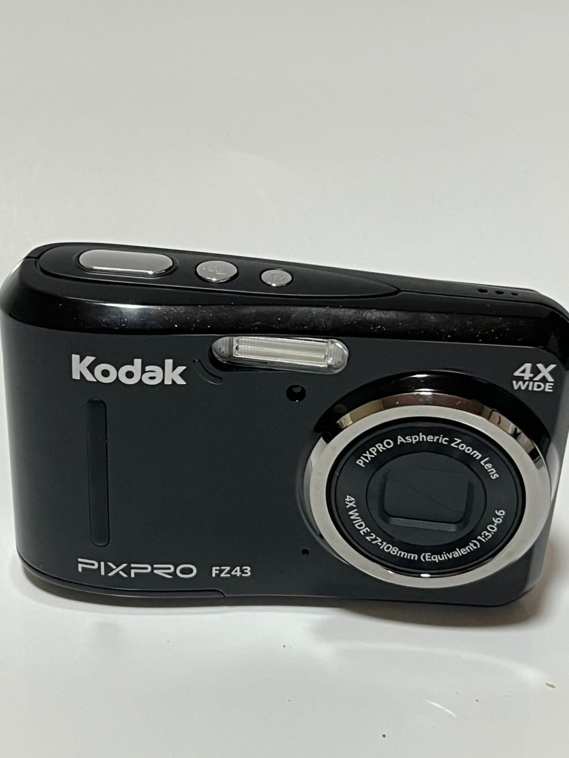 KODAK PIXPRO FZ43 Digital Camera Black with Box Operation Confirmed