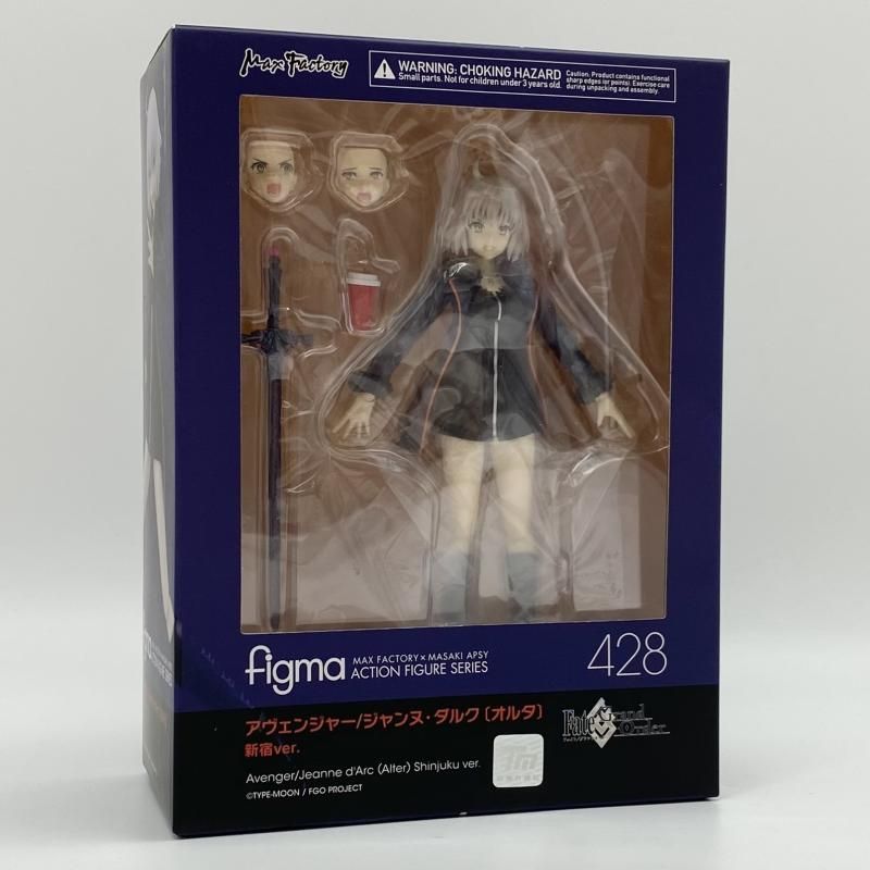 【中古】未開封 figma 428 アヴェンジャー/ジャンヌ・ダルク〔オルタ〕新宿ver. マックスファクトリー Fate/Grand Order FGO[17]