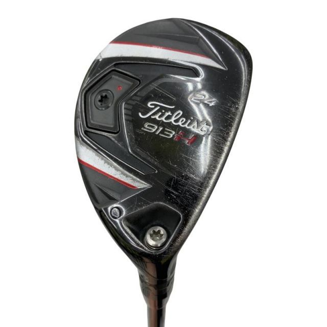 【中古】 タイトリスト 913 H 24° ユーティリティ UT Titleist ROMBAX 75H (フレックスS) メンズ 男性用 右利き 右用 Cランク ゴルフクラブ