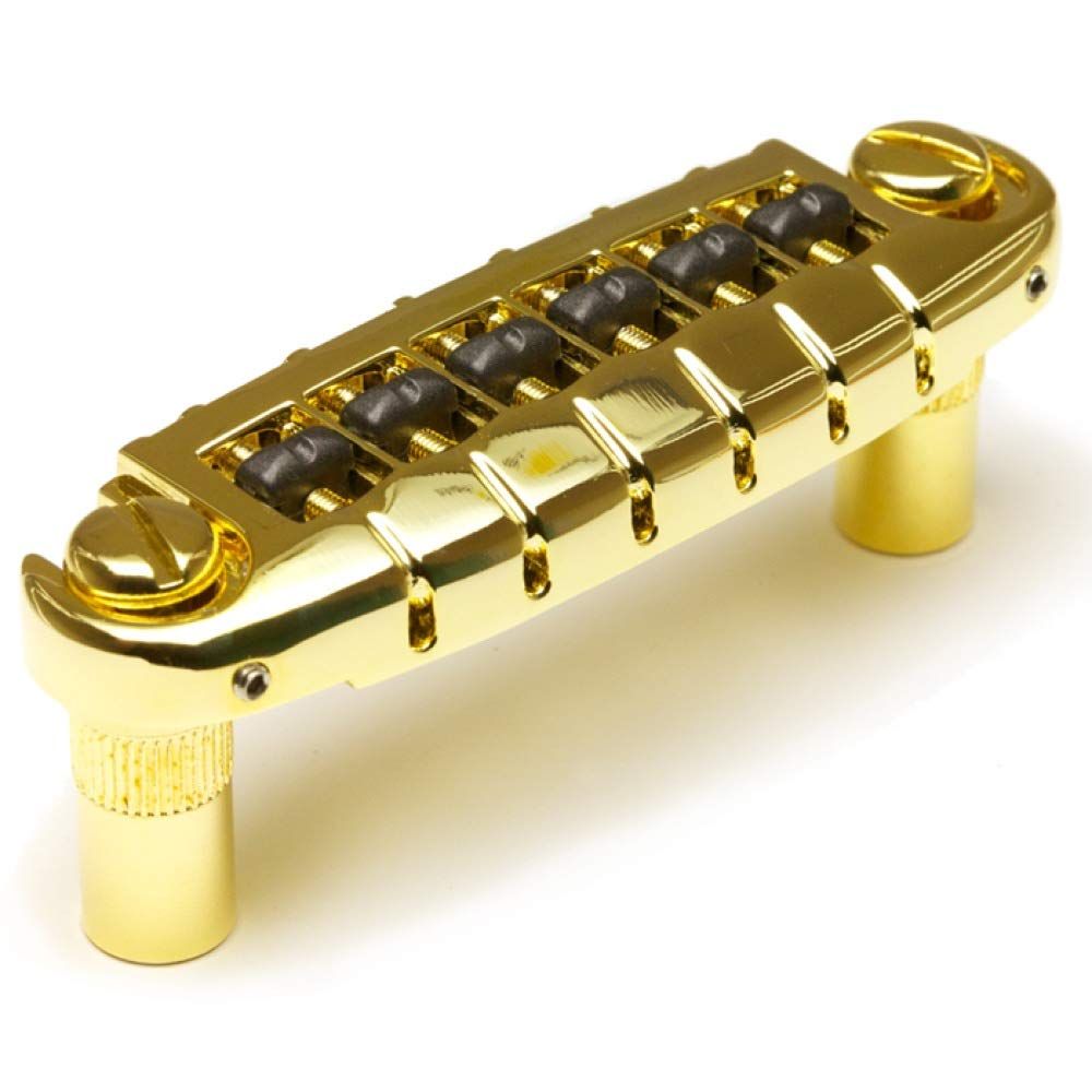 新品 Graph Tech ResoMax NW2 PS-8593-G0 Wraparound Magnetic Bridge Loaded With ResoMax Saddles ゴールド