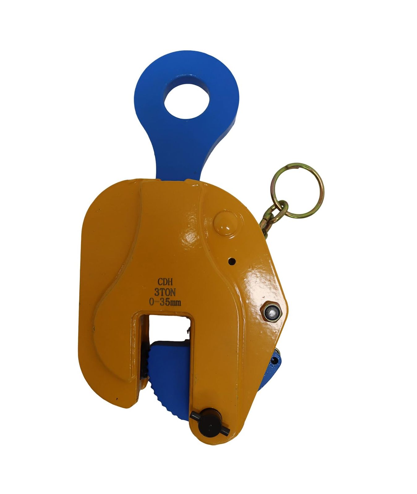 新品 INTBUYING 縦吊りクランプ 吊りクランプ 吊り具 3t 小型 立吊クランプ ロックハンドル式自在シャックルタイプ
