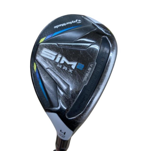 【中古】 テーラーメイド SIM2 MAX U4 ユーティリティ UT リシャフト (フレックスその他) メンズ 男性用 右利き 右用 Dランク ゴルフクラブ