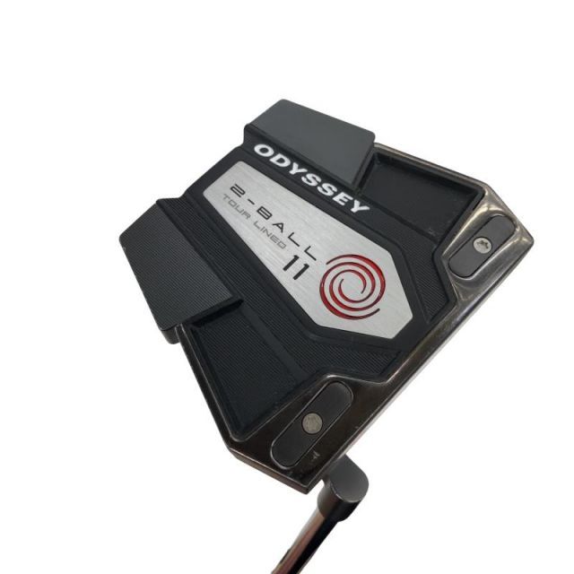 【中古】 オデッセイ 2-BALL ELEVEN TOUR LINED 34インチ パター PT STROKE LAB RED (フレックスその他) メンズ 男性用 右利き 右用 Cランク ゴルフクラブ