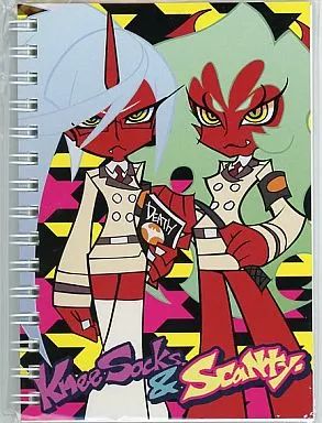 【中古】ノート・メモ帳 スキャンティ＆ニーソックス リングノート 「Panty＆Stocking」