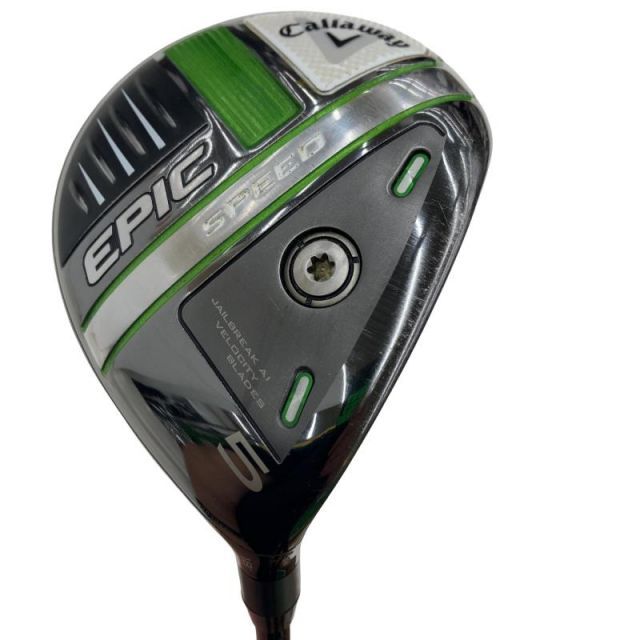 【中古】 キャロウェイ EPIC SPEED 5W フェアウェイウッド FW 純正特注シャフト (フレックスS) メンズ 男性用 右利き 右用 Cランク ゴルフクラブ