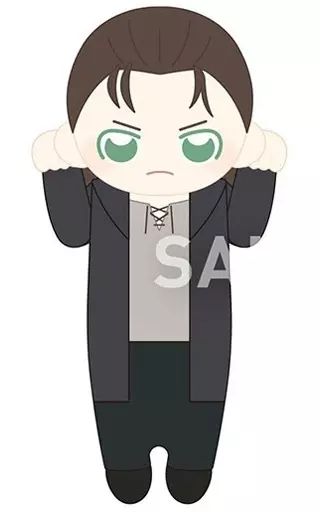 [Used] stationery and others Eren Yeager Chokongurumi pen case “Attack on Titan”