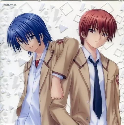 [중고] 아크릴 스탠드/아크릴 패널 휴우가 히데키 & 오토나시 유즈루 “Angel Beats!(오리지널 에디션) 키 미니 아크릴 아트 컬렉션”