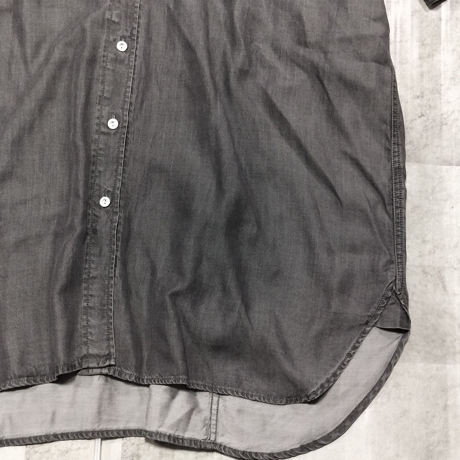 未使用品・タグ付き】Healthy denim ビックシャツワンピース Almond 
