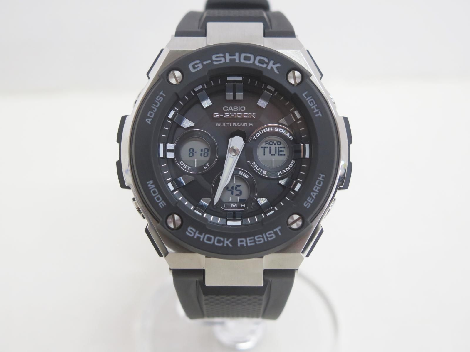 ☆9157☆G-SHOCK ジーショック GST-W300-1AJF G-STEEL ソーラー電波