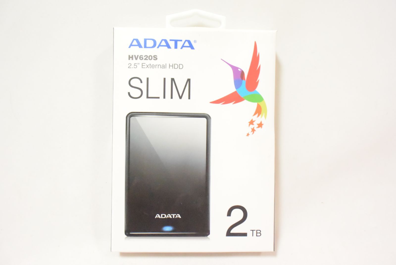 エイデータ ADATA ポータブルHDD 2TB ブラック AHV620S-2TU31-CBK 12,008円