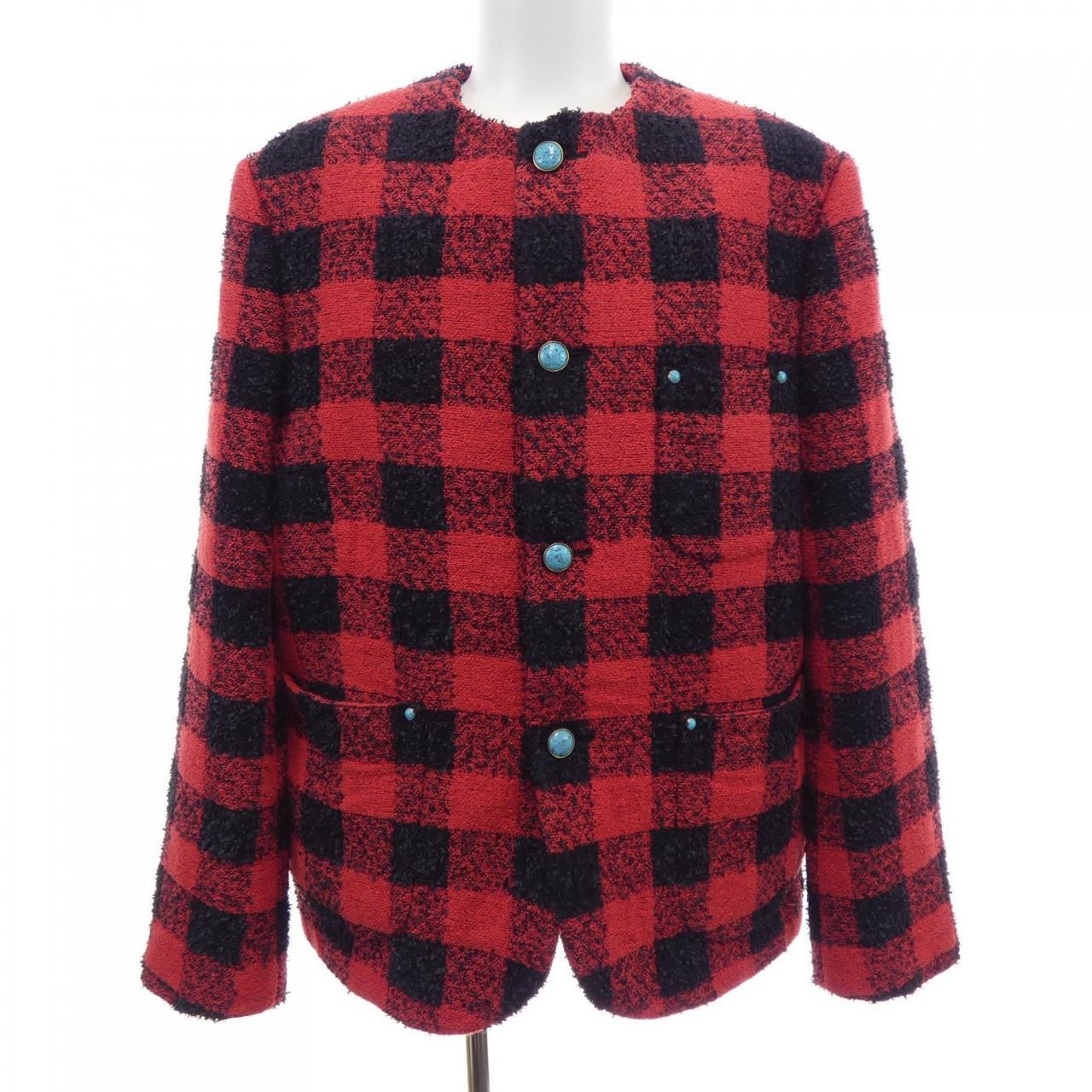 ルイヴィトン LOUIS VUITTON HRJ70EMMD ノーカラージャケット 200,300円
