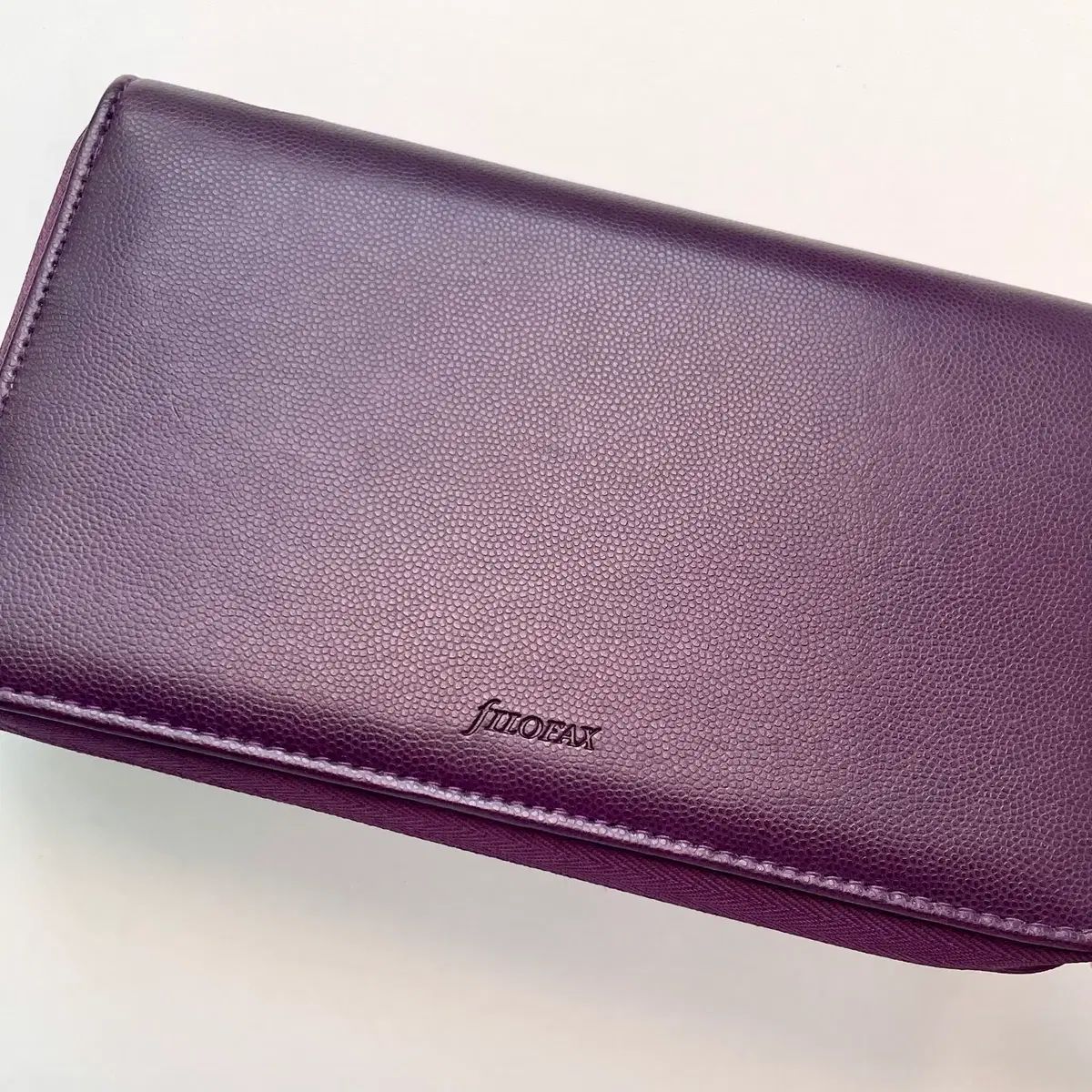 ファイルオーガナイザー ペニーブリッジ パープル filofax 財布