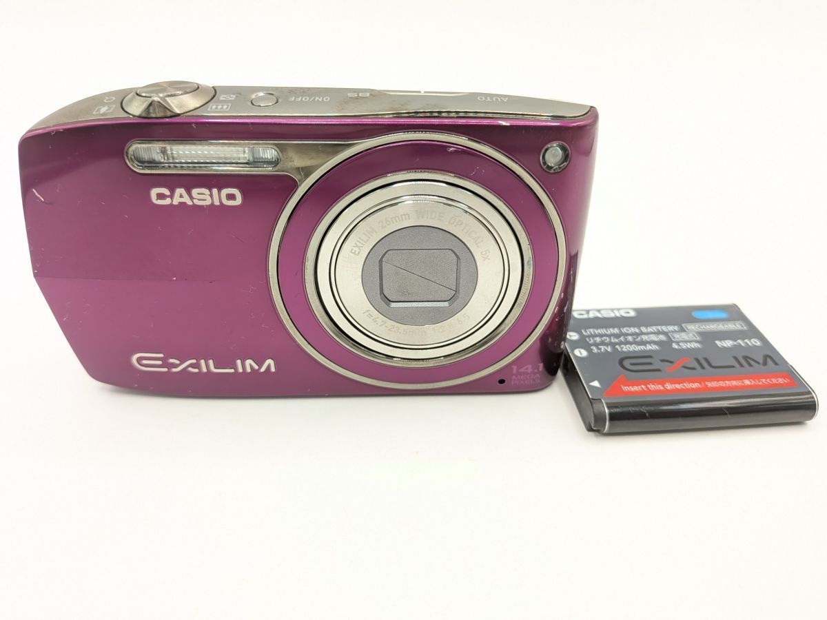 Good product Casio EXILIM EX-Z2300 purple compact digital camera with battery #767126_28_22O1