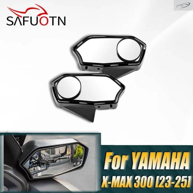 広角オートバイリアビューサイドミラー凸面小型丸型デザインヤマハ X MAX 2023 - 25 用 6,778円