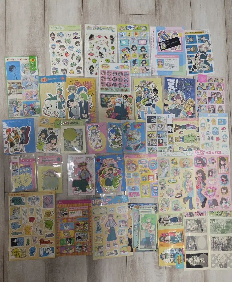 (未使用) ガラス ステッカー set まとめ
