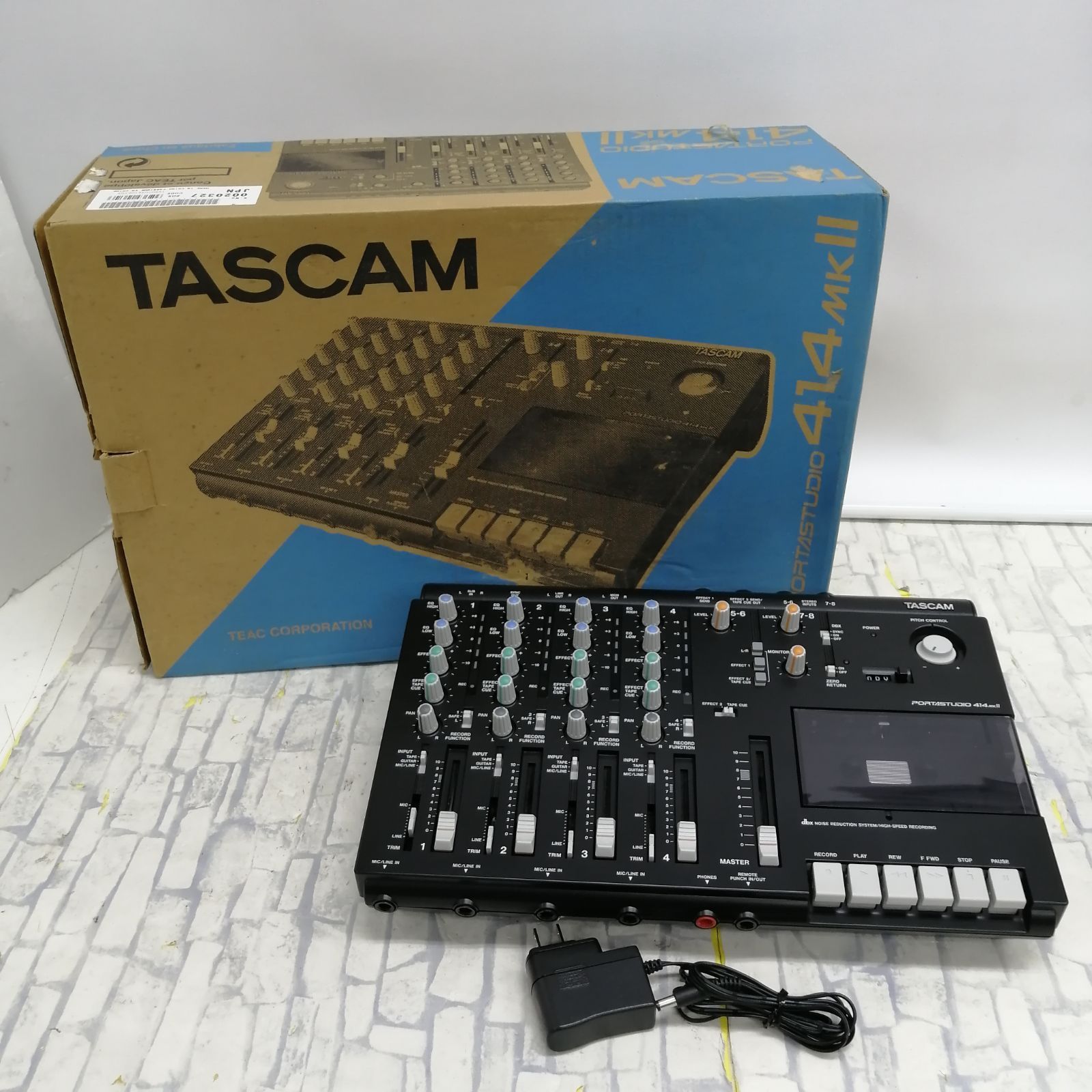 【ほぼ新品】TASCAM マルチトラックレコーダー PORTA STUDIO MK2 M2697-h3hyy