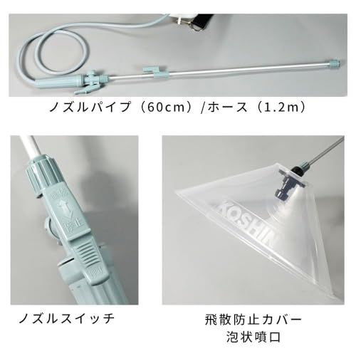 ★新品★工進×グラントマトオリジナル 背負い式 手動噴霧器 タンク 10L グランドマスター GR-10 ダイヤフラム ポンプ 人力 加圧 除草 カバー付き KOSHIN 6c422abf