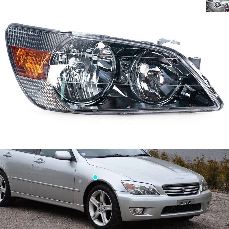 車のフロントヘッドライト レクサス IS200 1998-2005 トヨタ アルテッツァ RS200 ヘッドライト 車
