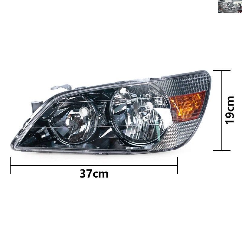 車のフロントヘッドライト レクサス IS200 1998-2005 トヨタ アルテッツァ RS200 ヘッドライト 車