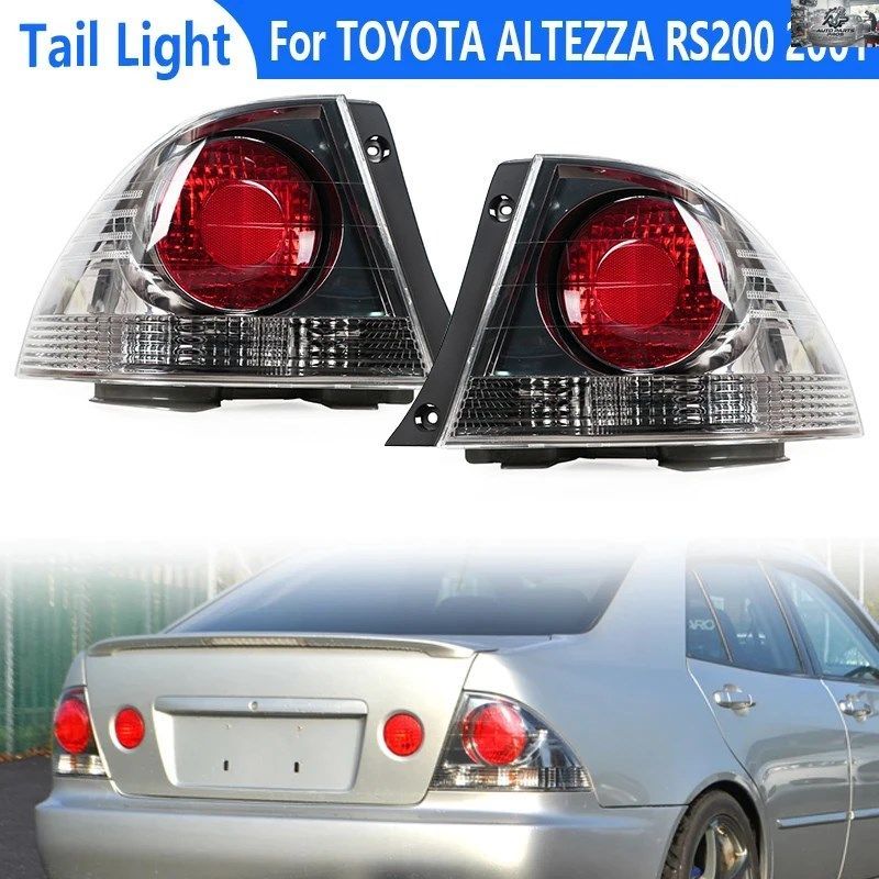 トヨタ アルテッツァ RS200 2001 リアテールランプ リアバンパー テールライト（バルブなし） レクサス IS200 2000 - 04